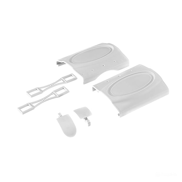 Hooded litter tray hooks