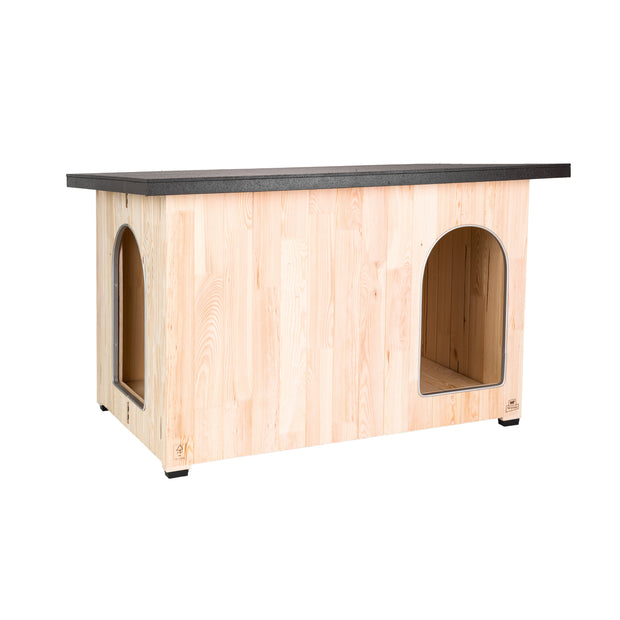 CLICKO wooden dog kennel