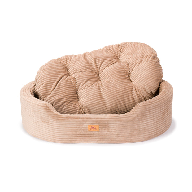 DANDY CORDUROY Sofa-style bed with removable cushion for dogs and cats