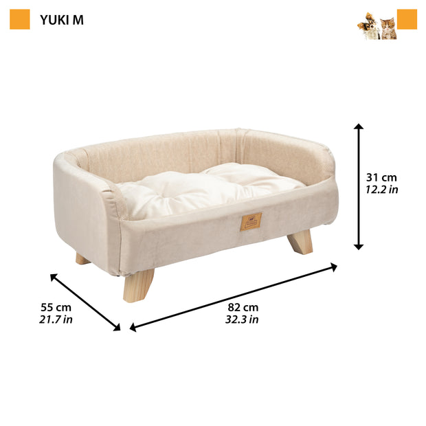 YUKI Wooden Dog and Cat Bed