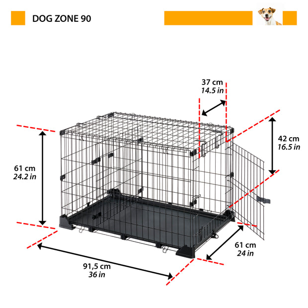 DOG ZONE dog crate