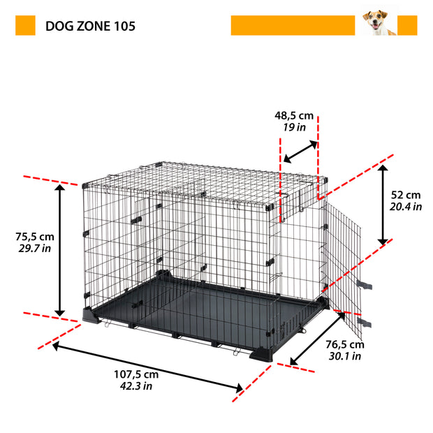 DOG ZONE dog crate