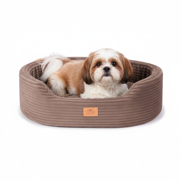 DANDY CORDUROY Sofa-style bed with removable cushion for dogs and cats