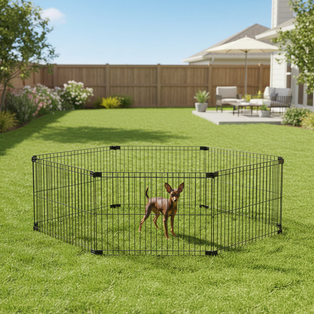 DOG FENCE modular dog playpen
