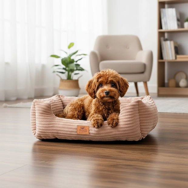 SWEETIE CORDUROY Soft bed for dogs and cats