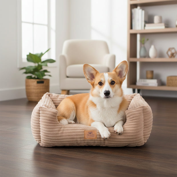 SWEETIE CORDUROY Soft bed for dogs and cats