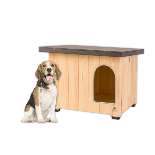 CLICKO wooden dog kennel