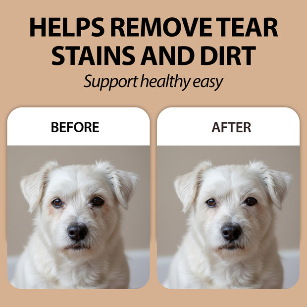 DOG AND CAT EYE CLEANING WIPES NATURÉ(x120)