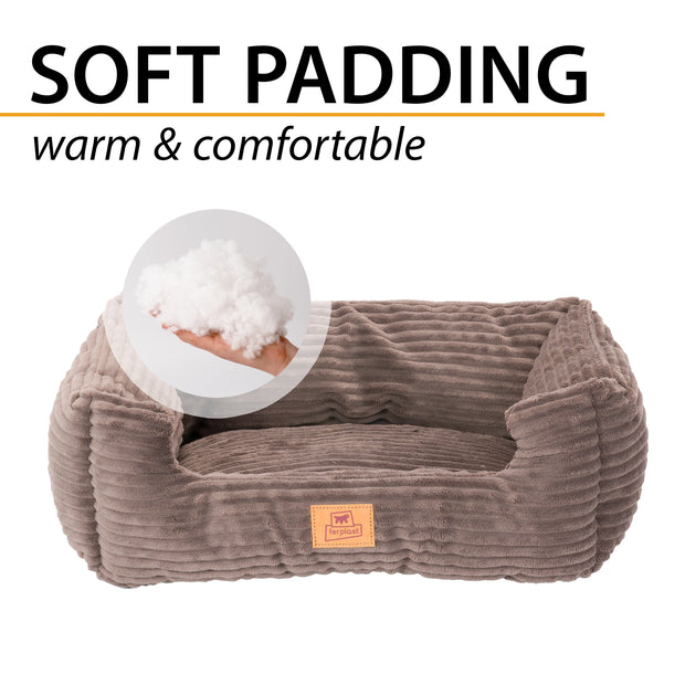 SWEETIE CORDUROY Soft bed for dogs and cats