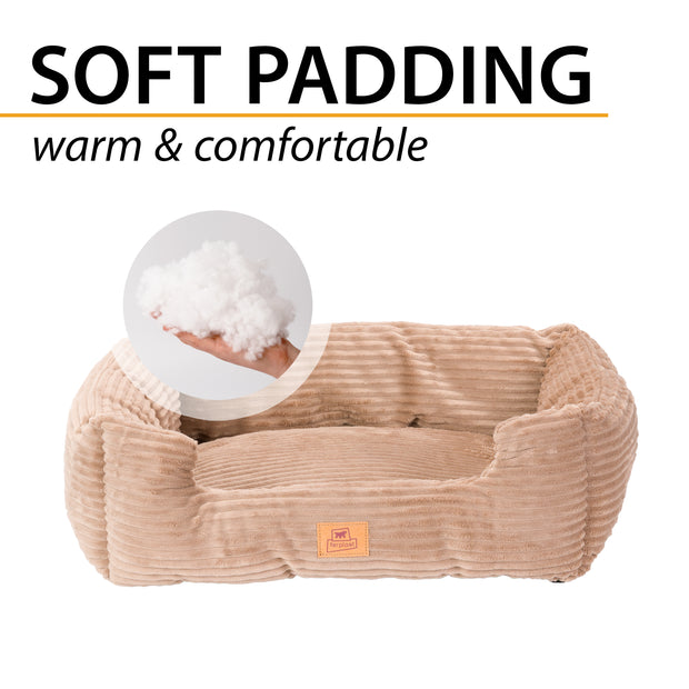 SWEETIE CORDUROY Soft bed for dogs and cats