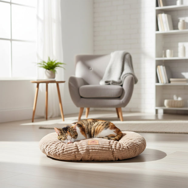 RELAX CORDUROY Oval cushion for dogs and cats