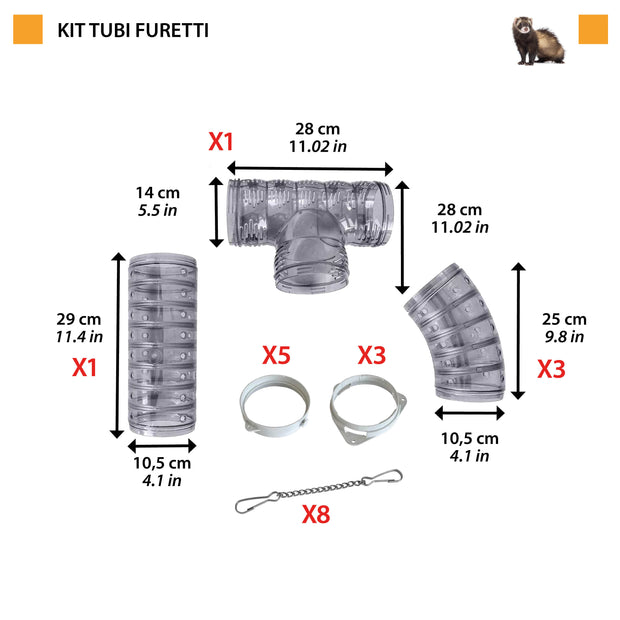 FERRET TUBES KIT