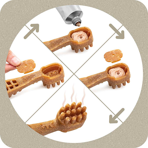100% SNACK FILLABLE -  TOOTHBRUSH EUGLENA