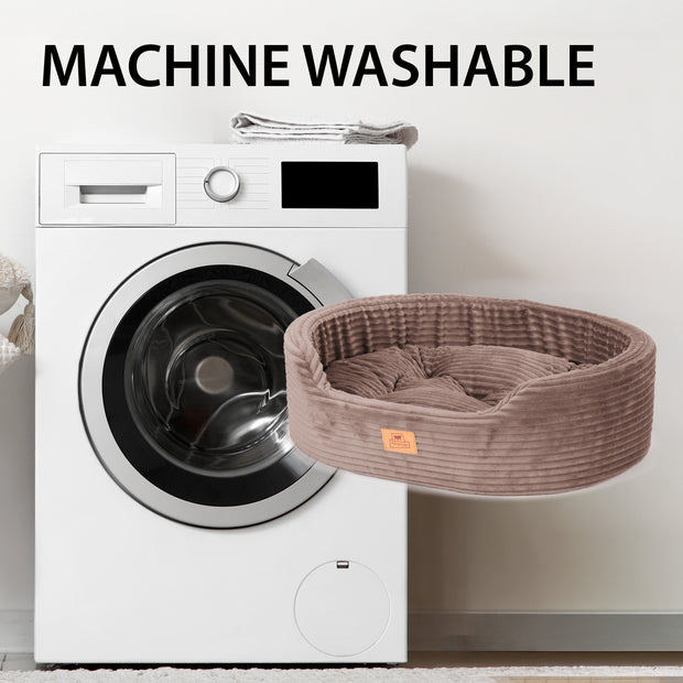 DANDY CORDUROY Sofa-style bed with removable cushion for dogs and cats